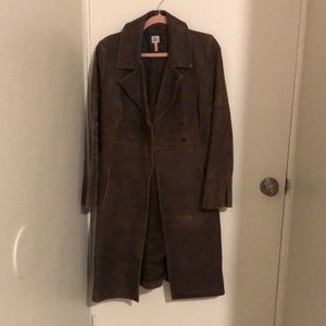 Joie Leather Coat
